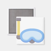 Scuba-duiker Magneet (Voorkant / Achterkant)