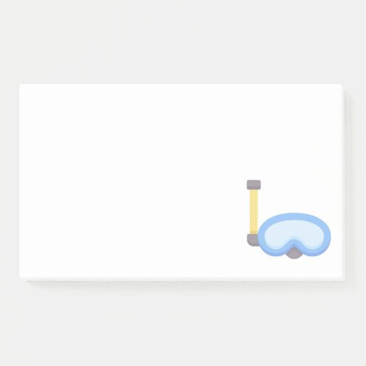 Scuba-duiker Post-it® Notes (Voorkant)