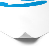 Scuba-duiker Poster (Hoek)