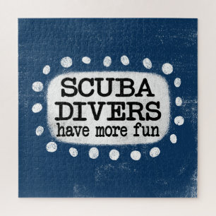 Scuba duikers hebben meer leuke puzzel