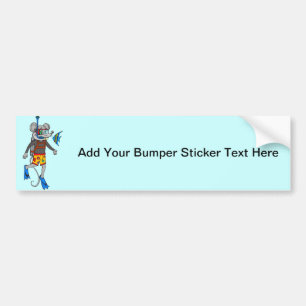 Scuba-duikmuis Bumpersticker