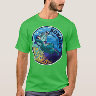 Scuba duikt op Bonaire Nederlandse Antillen T-shirt