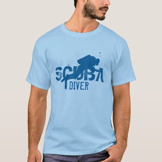 Scuba-duikT T-shirt (Voorkant)