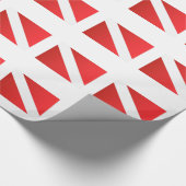 scuba-duikvlag [Converteerbaar].jpg Cadeaupapier (Hoek)