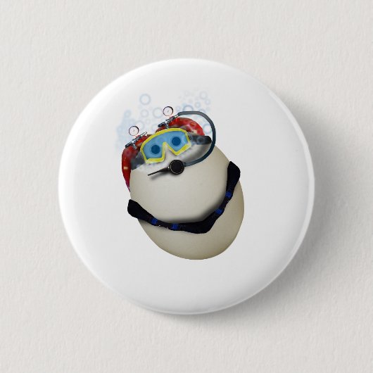 SCUBA Egg - Venture Ronde Button 5,7 Cm (Voorkant)