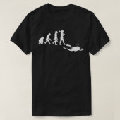 Scuba Evolution Funny Scuba Diving Evolution T-shirt (Design voorkant)