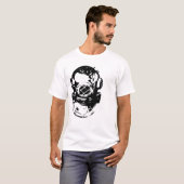 scuba helm t-shirt (Voorkant volledig)