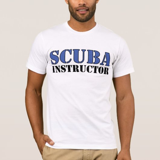 Scuba Instructor T-shirt (Voorkant)