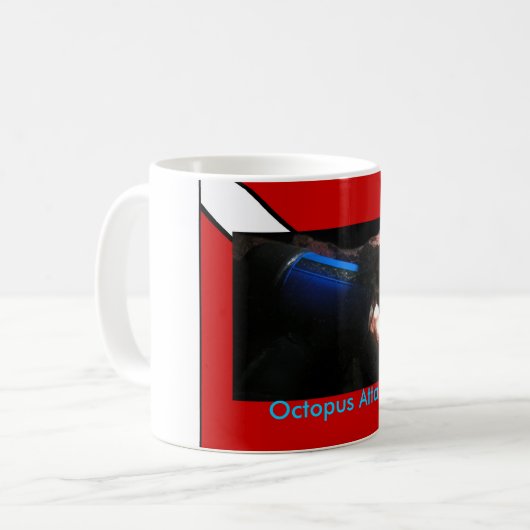 Scuba Octopus Attack - Mok (Voorkant links)