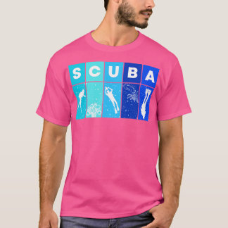 Scuba Omarm de Zee Scuba duiken Oceaan liefhebbers T-shirt