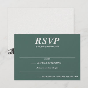 Scuba Paar RSVP Kaartje