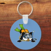 Scuba Panda Sleutelhanger (Voorkant)