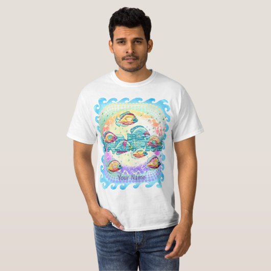 Scuba Paradise t-shirt (Voorkant volledig)
