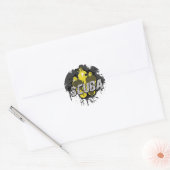 Scuba Ronde Sticker (Envelop)