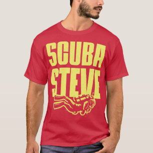 Scuba Steve Typography Design T-shirt