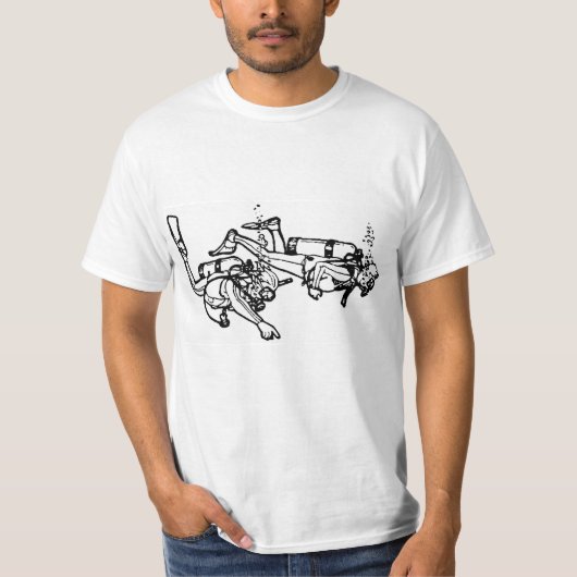 Scuba. T-shirt (Voorkant)