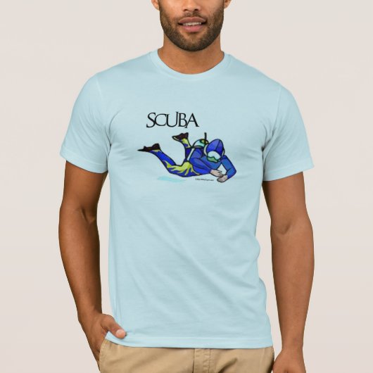 SCUBA T-SHIRT (Voorkant)