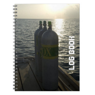 Scuba Tanks Duik logboek Notitieboek