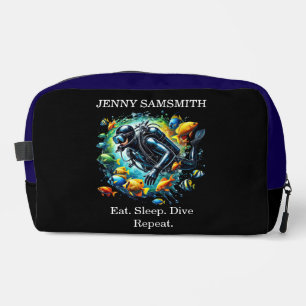 Scuba Vibes: Duik het leven, leef vet! Toilettasje