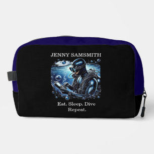 Scuba Vibes: Duik in het avontuur! Toilettasje