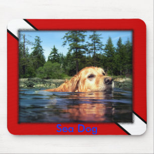 Scuba Zee Dog - Mousepad Muismat
