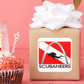 Scubaneers Logo Stickers