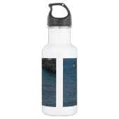 Scullen op zee waterfles (Achterkant)