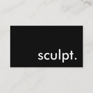 sculpt. visitekaartje