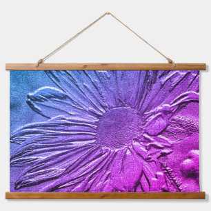 Sculpted Effect Black Eyed Susan Flower Art Hangend Wandkleed