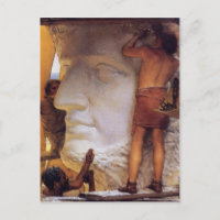Sculpteurs dans Rome antique carte postale