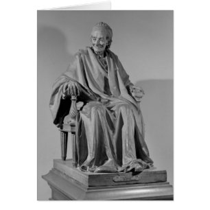 Sculpture assise de Voltaire