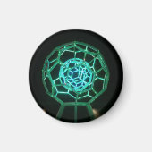 Sculpture Buckyball #3 Magnet (Devant)