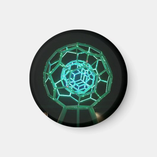 Sculpture Buckyball #3 Magnet (Devant)
