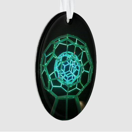 Sculpture Buckyball #3 Ornament (devant)