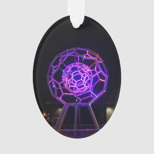 Sculpture Buckyball #5 Ornament (devant)