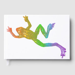 Sculpture de grenouille arc-en-ciel de SlipperyJoe