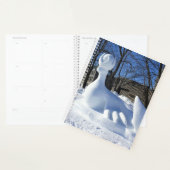 Sculpture de neige de phoque, Québec, Canada (Devant avec enveloppe)