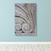 Sculpture de relief Art Déco Abstrait Détail (Insitu (Plancher de Bois))