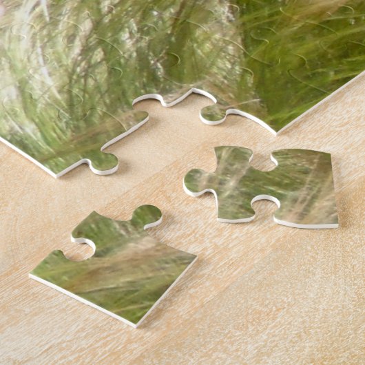 Sculpture de Texas Longhorn . Puzzle (Côté)