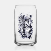 Sculpture d'un ange larmant - avec des éclaboussur (Verso)