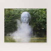 Sculpture Hamilton New Jersey kerstgroeten Legpuzzel (Horizontaal)