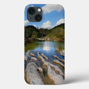 Sculpture Herfsten Barton Creek in Austin Texas iPhone 13 Hoesje