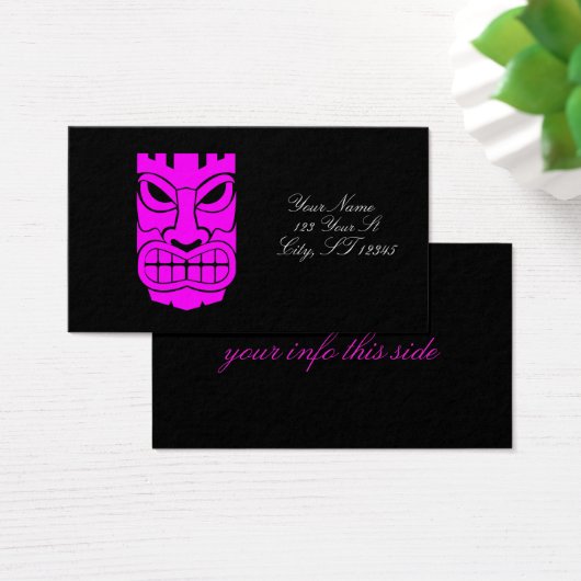 Sculpture Tiki rose Thunder_Cove (Bureau)