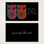 Sculpture Twin Tiki Thunder_Cove (Devant & derrière)