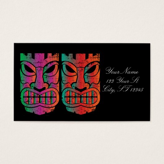 Sculpture Twin Tiki Thunder_Cove (Devant)