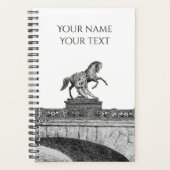 sculpture vintage sur le pont Anichkov (Devant)