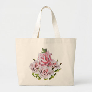 Sculpturele Rozen op een Jumbo Tas