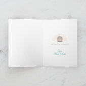 Sculptures de sable Carte de Noël (Intérieur)