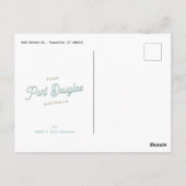 Sculptures de sable Noël Carte postale (Dos)