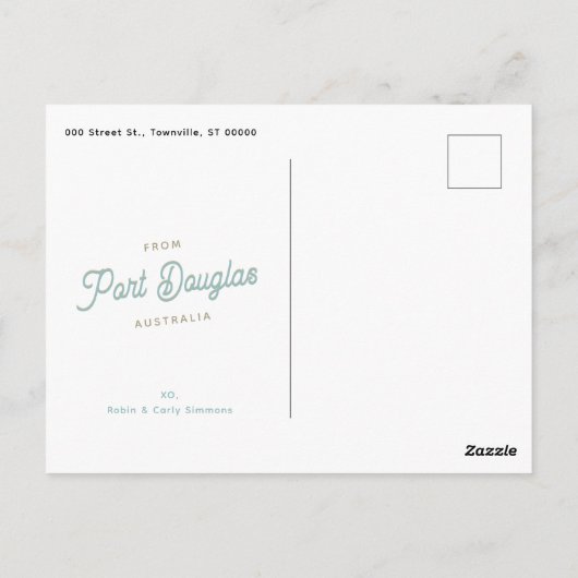 Sculptures de sable Noël Carte postale (Dos)